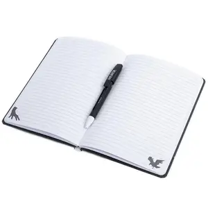 Wednesday Stay Kooky Notebook & Pen Set Black/Grey (One Size)