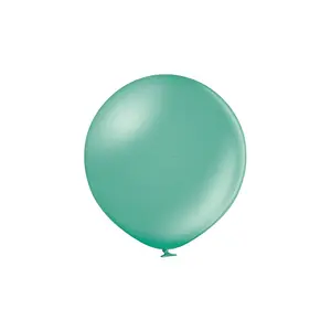 Belbal Latex Metallic Balloons (Pack of 100) Green (One Size)