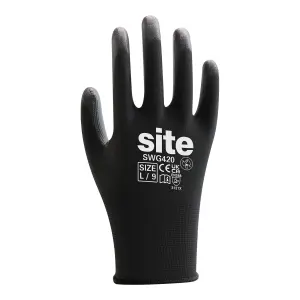 Site Black Gloves, Large