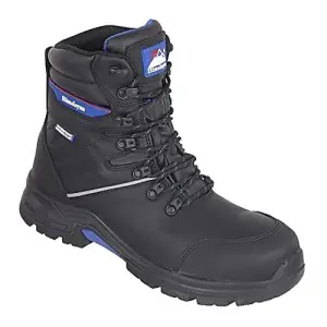 Himalayan Storm S3 Black Non-Metal Composite Toe Safety Boots for Ultimate Protection