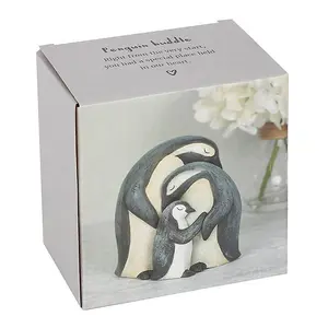 Penguin Family Ornament With Mini Sentiment Card