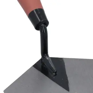 11" Brick Laying Trowel with Rubber Handle Grip / Comfort Cement