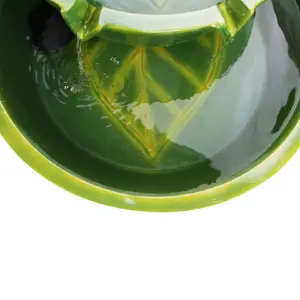 Primrose Frog Cascading Solar Water Feature H64cm