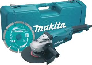 MAKITA GA9020KD 240v Angle grinder 9" (230mm)