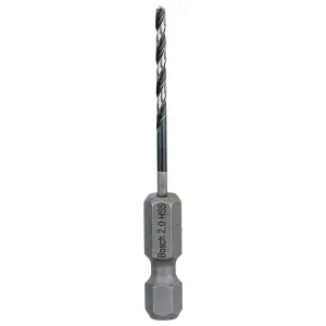 Bosch Professional HSS Impact Drill Bit 2mm (1-piece Cocoon)