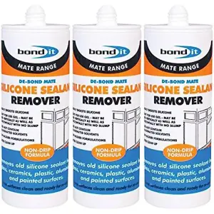 BOND IT Silicone SEALANT Remover Non DRIP Eater 125ml DBON1125(N) (Pack of 3)