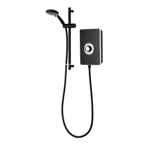 Triton Matt Black Manual Electric Shower, 8.5kW