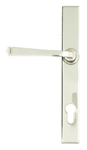 From The Anvil Polished Nickel Avon Slimline Lever Espag. Lock Set