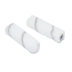 Harris Seriously Good Medium Pile Paint Roller Sleeve (Pack of 2) White (One Size)