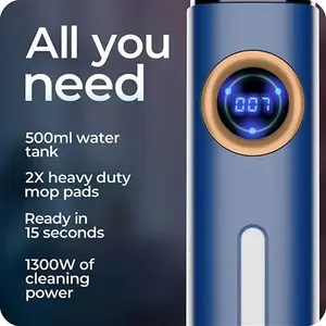 Avalla T-20 High Pressure Steam Mop (Blue) | Powerful & Chemical-Free | Order By 4Pm For Next Day Delivery