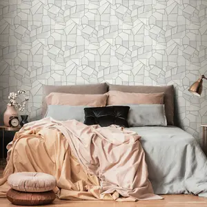 Erismann Mosaique Textured Vinyl Wallpaper