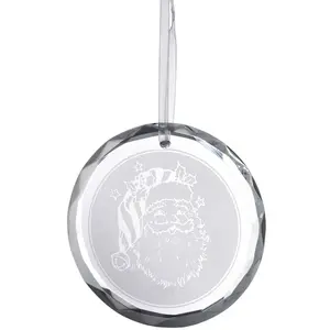 Christmas Santa Ball Ornament