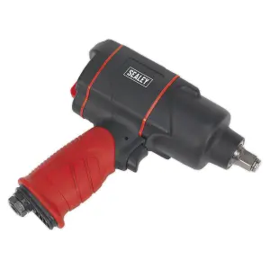 Sealey Composite Air Impact Wrench 1/2"Sq Drive Twin Hammer GSA6006