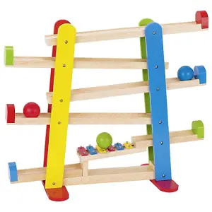 Goki Wooden Ball Track w/ Xylophone