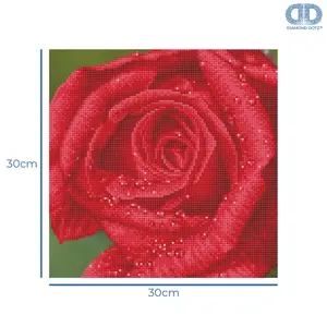 ROSE DEW - Diamond Painting Kit: Rose Dew - Diamond Dotz