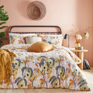 furn. Huerta Tropical Floral Duvet Cover Set