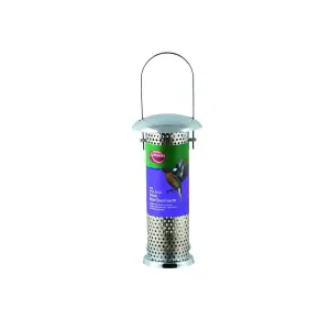 Ambador Wild Birds Deluxe Nyger Seed Feeder Silver (One Size)