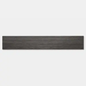 GoodHome Poprock Dark grey Wood effect Self-adhesive Vinyl plank, 0.97m²