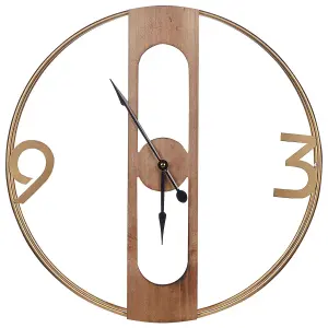 Wall Clock MULHOUSE Light Wood