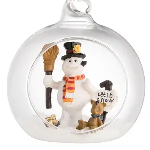 Let It Snow Hanging Figurine Ornament