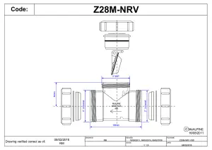 McAlpine Multifit Non Return Valve 2'' Z28M-NRV