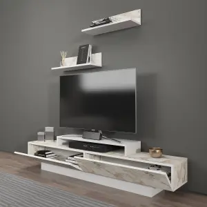 Decorotika Lusi TV Stand TV Unit for TVs up to 80 inch