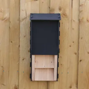 Eco Kent Bat Box - Recycled LDPE Plastic - L16 x W23 x H52 cm