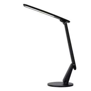 Lucide Practico Modern Desk Lamp - LED Dim to warm - 1x10W 2700K/6000K - Black