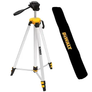 Dewalt DE0881T-XJ Elevated Extendable Laser Tripod Stand 1/4" Thread + Bag DW088