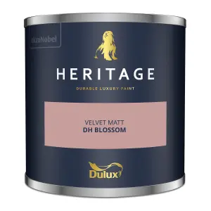 Dulux Trade Heritage DH Blossom Matt Wall paint, 125ml Tester pot