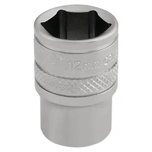 Draper 1/4" Square Drive Socket 12mm 16515