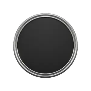 GoodHome Naturéa Jet black Velvet matt Wall paint, 2.5L