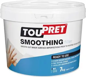 Toupret Fine Finish Ready Mixed Finishing Plaster 7000G Tub