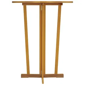 Berkfield Folding Bar Table 90x65x105 cm Solid Wood Teak