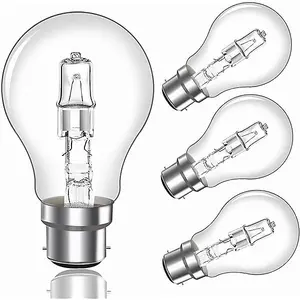 10 x Status  42W-60W BC Halogen GLS Light Bulbs