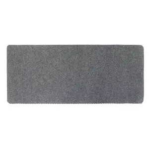 Flooring Grey Plain Scraper mat, 120cm x 50cm