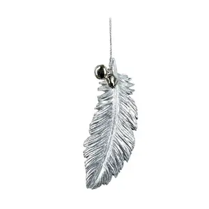 Feather Holiday Shaped Ornament (Set of 4)