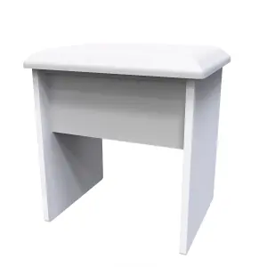 Turin Stool in Kashmir Gloss & White (Ready Assembled)