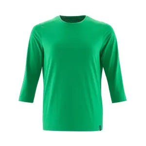 Mascot Crossover Ladies ProWash A3/4 Sleeve T-Shirt (Grass Green)  (Small)