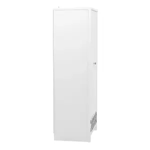 GFW Arianna 2 Door 1 Drawer Wardrobe White