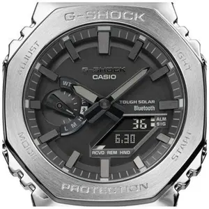 G-Shock GM-B2100D-1AER Men's Full Metal 2100 Series Stainless Steel Bracelet Watch