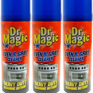 Dr Magic Oven and Grill Cleaner, Aluminum, Red (Pack of 3)