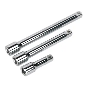 Sealey Extension Bar Set 3pc 1/2"Sq Drive S0720