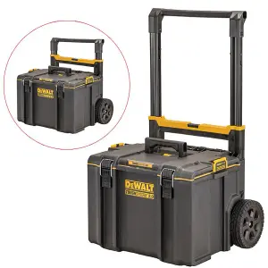 Dewalt DS450 Toughsystem Rolling Mobile Tool Storage Box Trolley + DS150 Case