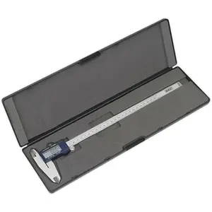 300mm Digital Vernier Calipers - Hardened & Tempered - LCD Display - Case