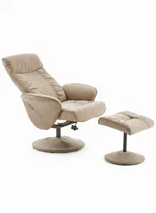 Careco, Palermo Swivel Recliner – Stylish Design, Full Swivel And Recline, Plush Padding