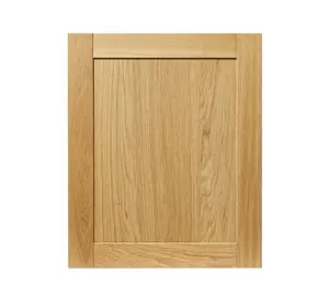 GoodHome Verbena Natural oak effect Matt natural Shaker Tall appliance Cabinet door (W)600mm (H)723mm (T)20mm