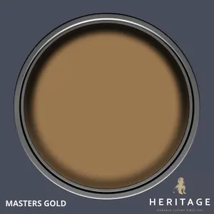 Dulux Trade Heritage Masters Gold Eggshell Wall paint, 750ml