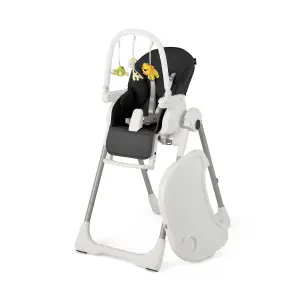 Costway 4-in-1 Folding Baby High Feeding Chair W/ 7 Heights 4 Reclining Angles