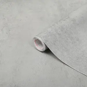 Grey Concrete Effect Self-Adhesive Vinyl Decor DIY Arts Crafts Furniture Wall